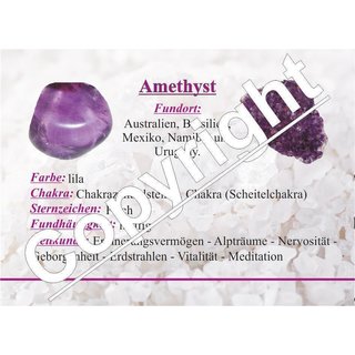 Amethyst A*extra Splitter Kette 45 cm mit 925er Silber Verschluss schne klare lila Farbe