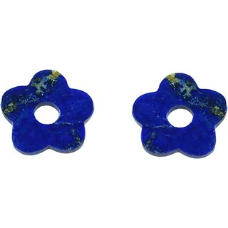 Lapis Lazuli Blte 2 Einhnger z. B. fr Ohrschmuck,  ca. 21 mm